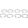 Segments en cote origine (76,5mm) pour Golf 1 / 2, pour 4 pistons