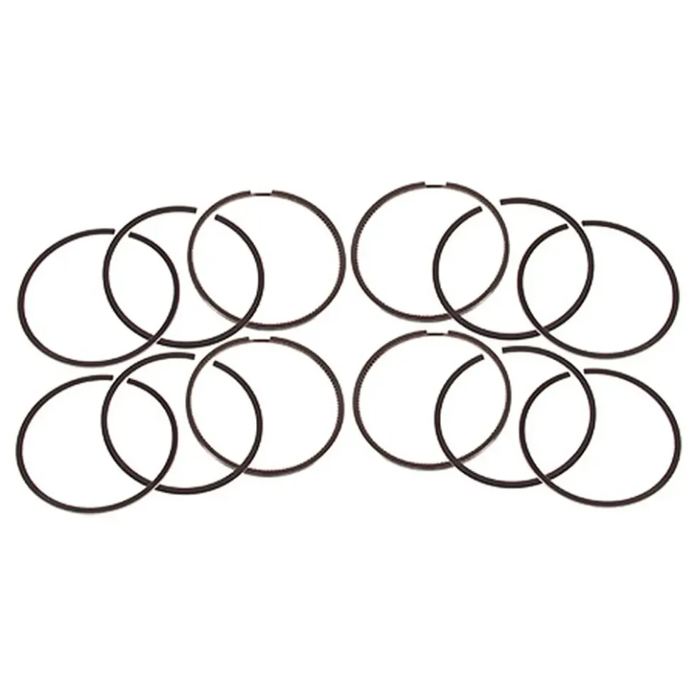 Segments 81 mm pour Golf 1 moteurs 1.6 et 1.8, pour 4 pistons