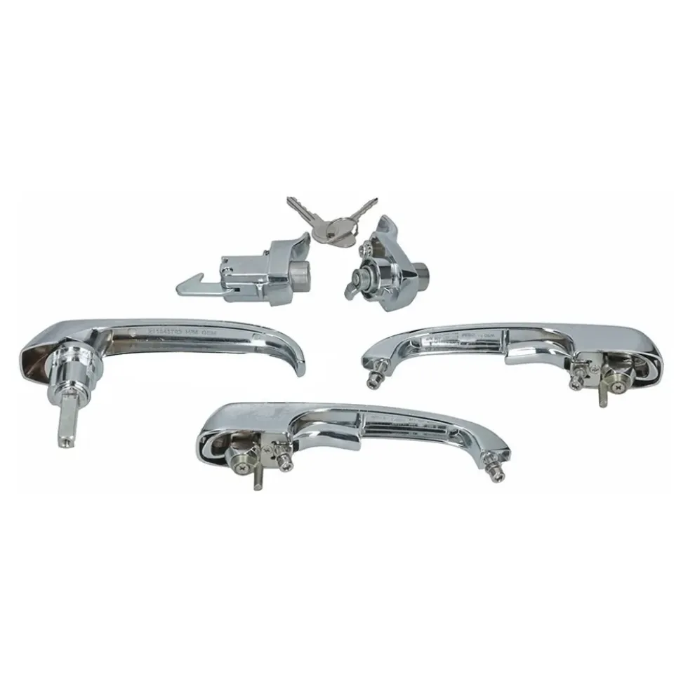 Serrures extérieures une clé pour VOLKSWAGEN Combi Bay Window T2A (08/1968-07/1971)