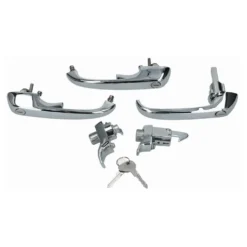 Serrures extérieures une clé pour VOLKSWAGEN Combi Bay Window T2A (08/1968-07/1971)
