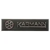 Sigle adhésif KARMANN d'aile avant pour VW Golf 1 Cabriolet (01/1979-07/1993)