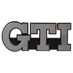 Sigle GTI de calandre pour Volkswagen Golf 2 GTI 8S (08/1987-)