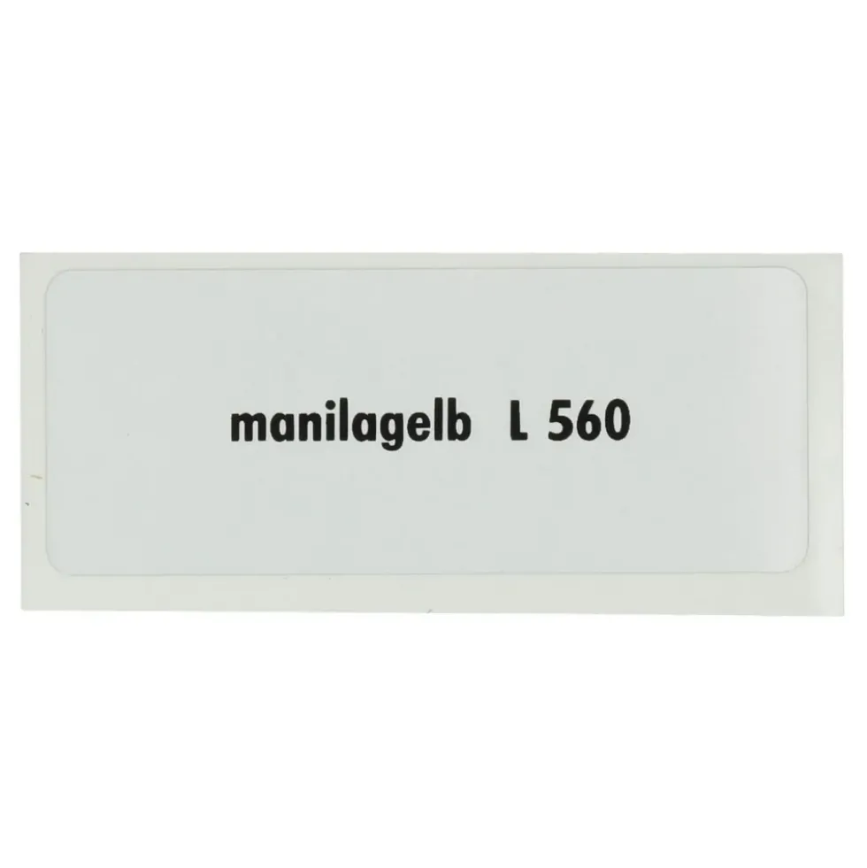 Sticker autocollant couleur "manilagelb L560" pour Volkswagen Coccinelle