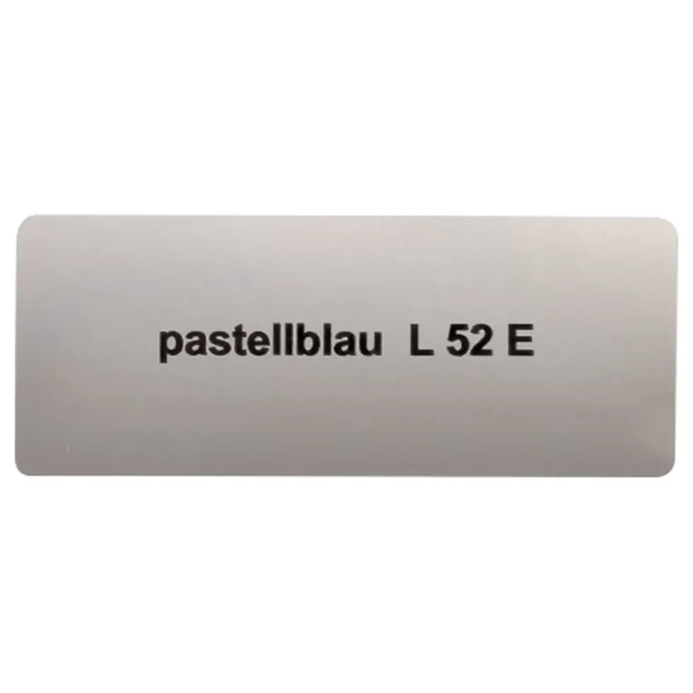 Sticker autocollant couleur "pastellblau L52E" pour Volkswagen Coccinelle