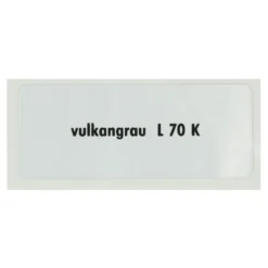 Sticker autocollant couleur "vulkangrau L70K" pour Volkswagen Coccinelle
