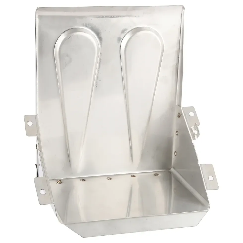 Support de batterie pour 2CV fourgonnette - INOX