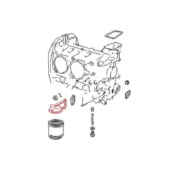 Support de filtre à huile pour Porsche 914-4