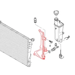 Support de vase d'expansion pour BMW Z4 (E85-E86) avec boîte automatique