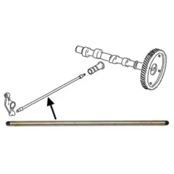 Tige culbuteur type origine pour Volkswagen Coccinelle & Combi 1300, 1500, 1600