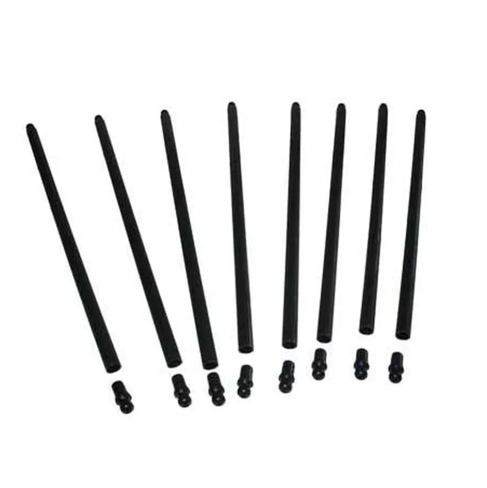 Tiges de culbuteurs longues renforcées Chromoly - 8 pièces