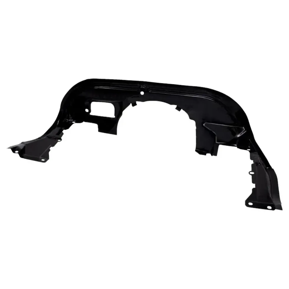 Tôle croissant arrière moteur T2 noire pour Combi 1600 72 ->79