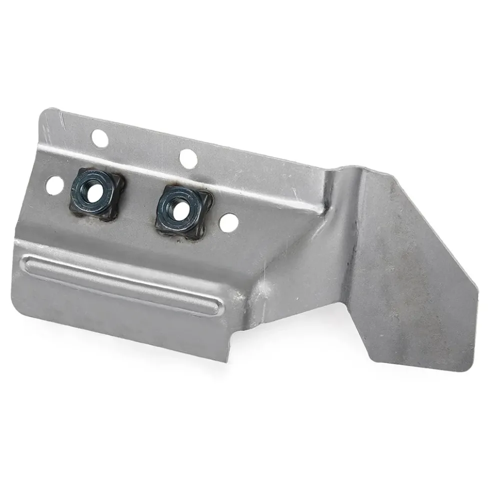 Tôle de fixation de charnière de porte droite pour 2CV AZU- AK à partir de 1965 - inférieure
