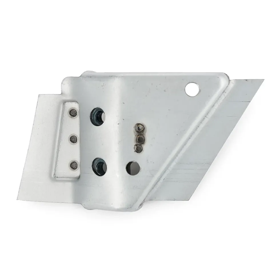 Tôle de fixation de charnière de porte droite pour 2CV AZU-AK à partir de 1965 - supérieure