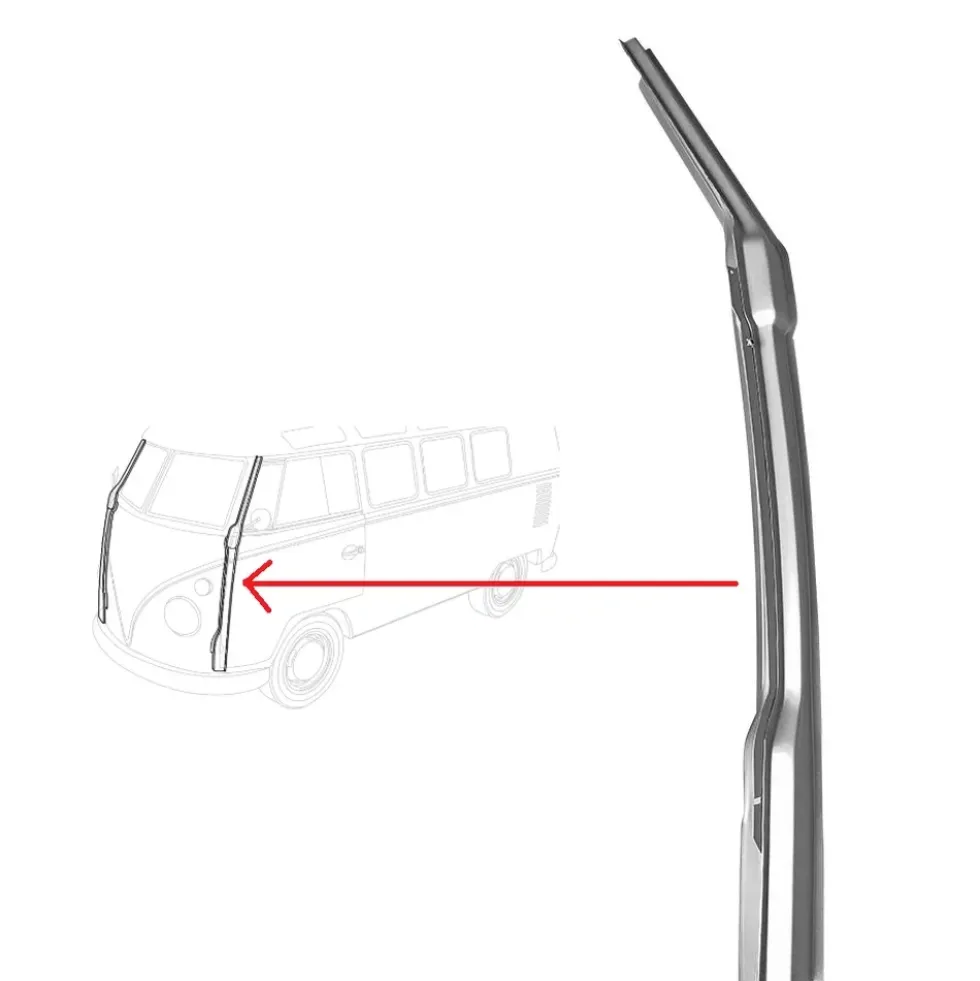 Tôle de montant avant gauche "A Pilier" pour Bus VW Combi Split ->63