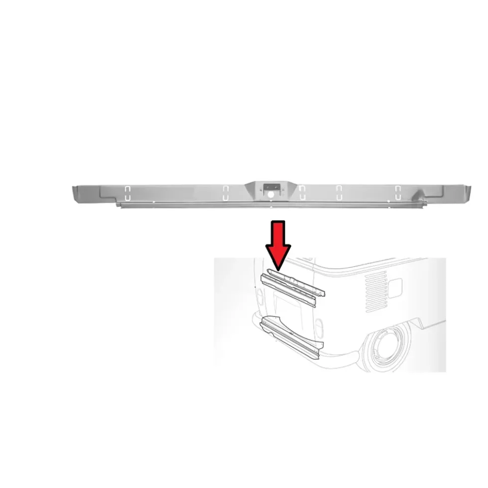 Tôle de renfort intérieur de fixation de capot moteur pour VW Combi Split 64 >66