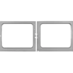 Tôle de renfort intérieur pour entourage de 2 fenêtres côté gauche pour VOLKSWAGEN Combi Split (-07/1967)