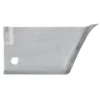 Tôle de réparation d'auvent avant gauche pour 2cv (02/1970-07/1990)
