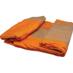 Toile de toit Orange à 3 fenêtres pour Combi Westfalia 68 ->73 avec ouverture sur l'arrière