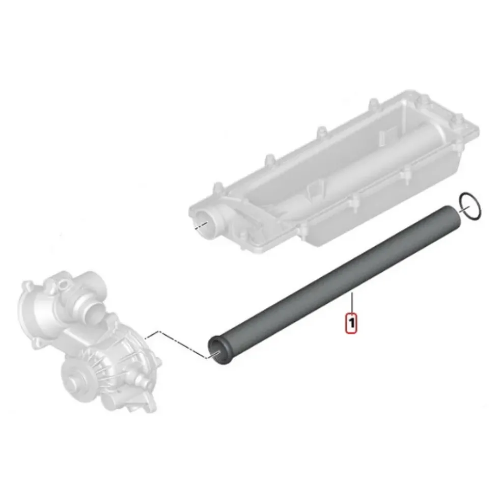 Tube d'alimentation de refroidissement "type origine" pour BMW E60/E61