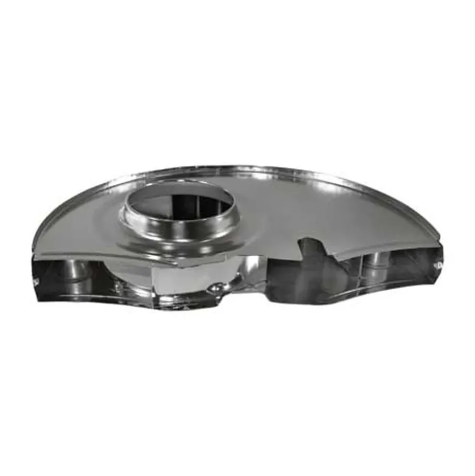 Turbine chromée simple admission avec chauffage pour Volkswagen Coccinelle et Combi
