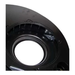 Turbine double admission noire avec chauffage
