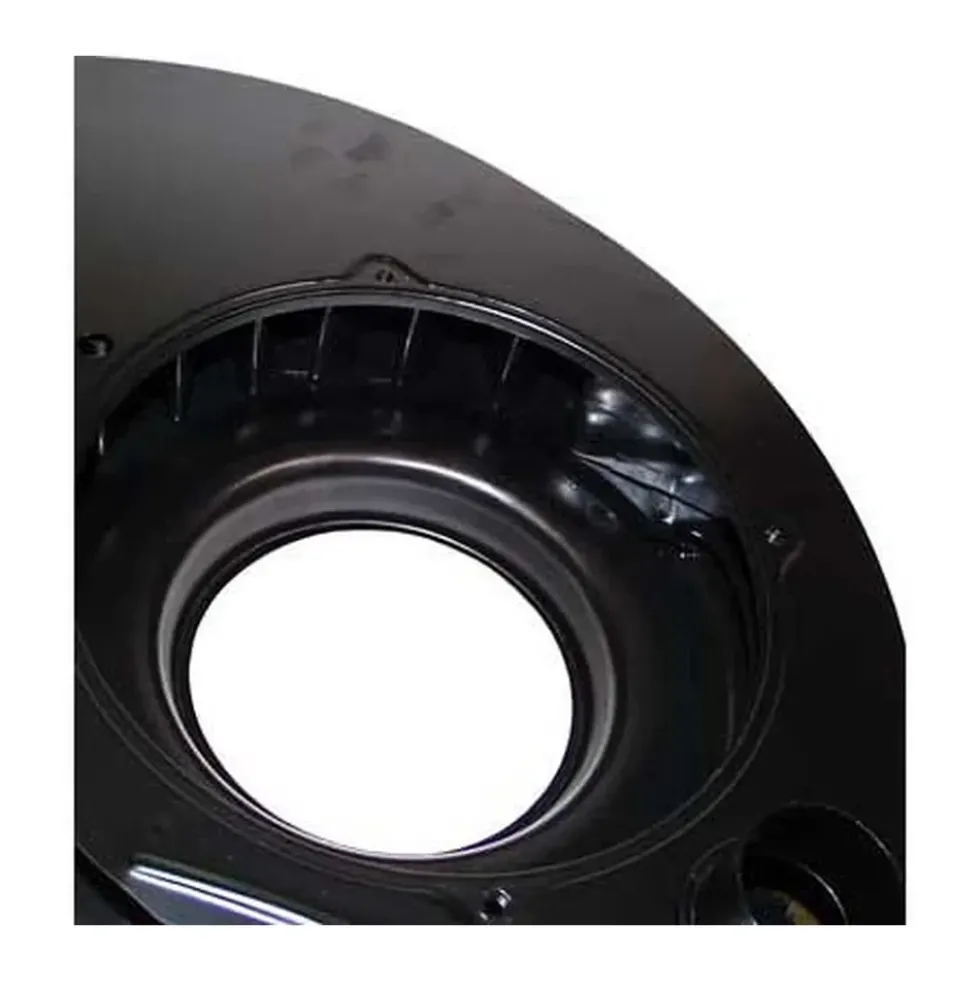 Turbine double admission noire avec chauffage