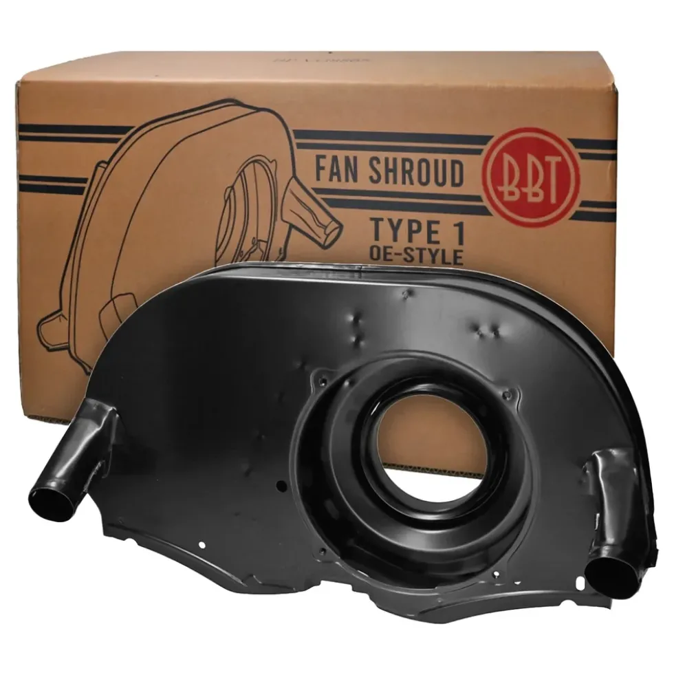 Turbine double admission noire type origine pour moteur VOLKSWAGEN Type 1 (1300cc-1600cc)