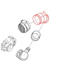 Tuyau de débitmètre d'air pour BMW Z3 (E36)