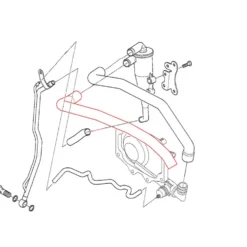 Tuyau de reniflard pour BMW X5 E53