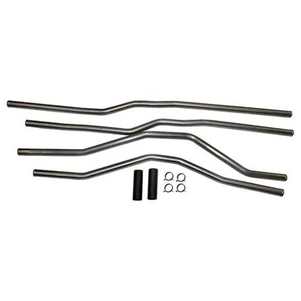 Tuyaux d'eau INOX d'alimentation radiateur pour VW Transporter T25 D / TD - 38 mm