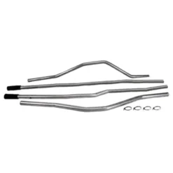 Tuyaux d'eau INOX d'alimentation radiateur pour VW Transporter T25 D / TD - 38 mm