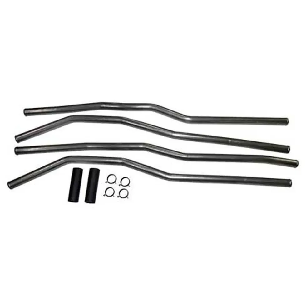 Tuyaux d'eau INOX d'alimentation radiateur pour VW Transporter T25 1.6 TD Syncro 4 x 4