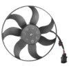 Ventilateur gauche de radiateur 360 mm pour Volkswagen Golf 5 avec climatisation
