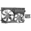 Ventilateurs de radiateur avec cadre pour Golf 5