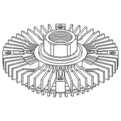 Viscocoupleur de ventilateur pour Audi A4 (B5) et A6 (C4, C5)
